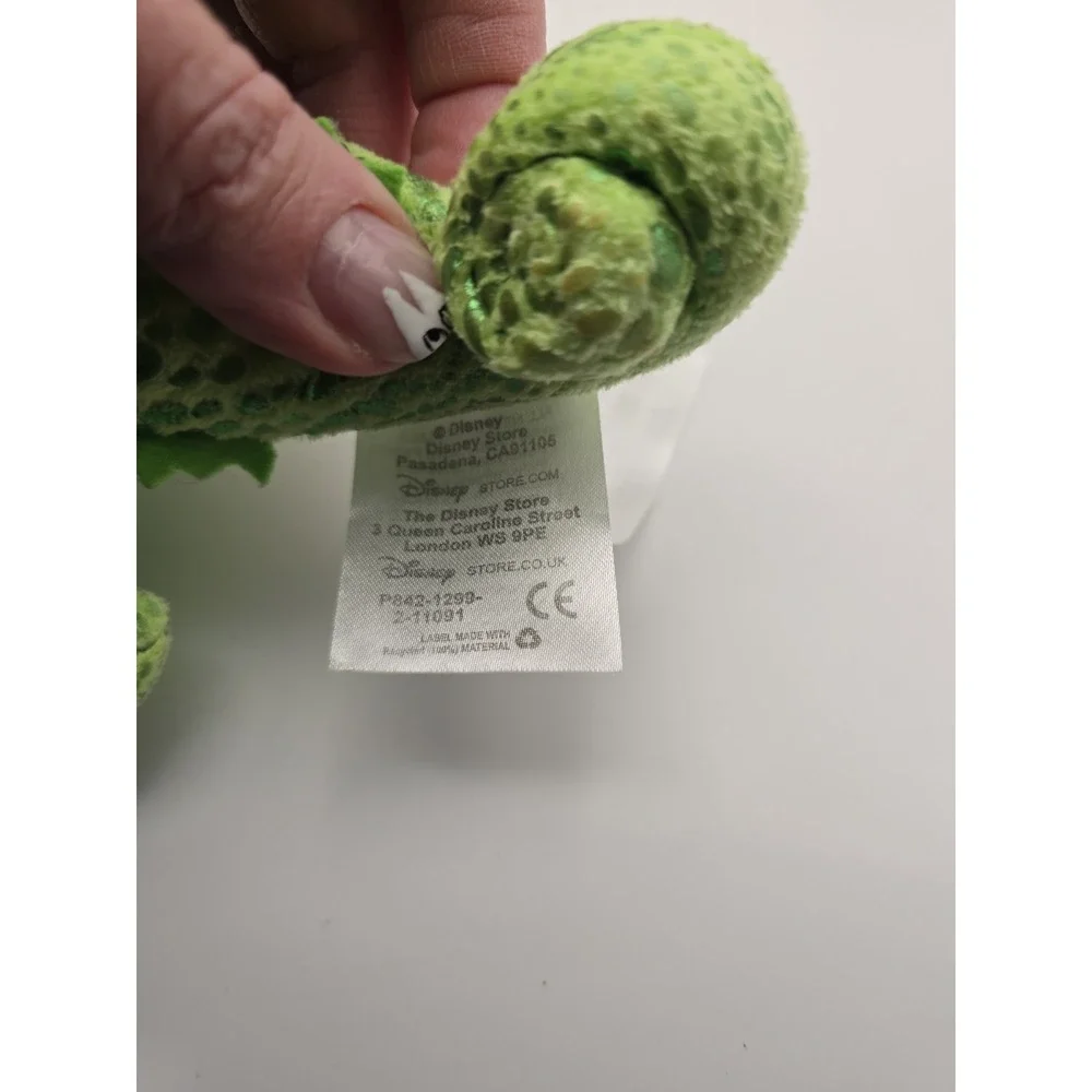 Disney Store Tangled Pascal Chameleon Plush Stuffed Animal‎ Toy Green 8